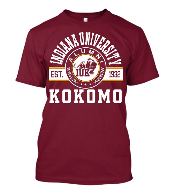 Indiana University Kokomo Alumni IUK Est. 1932 T-Shirt