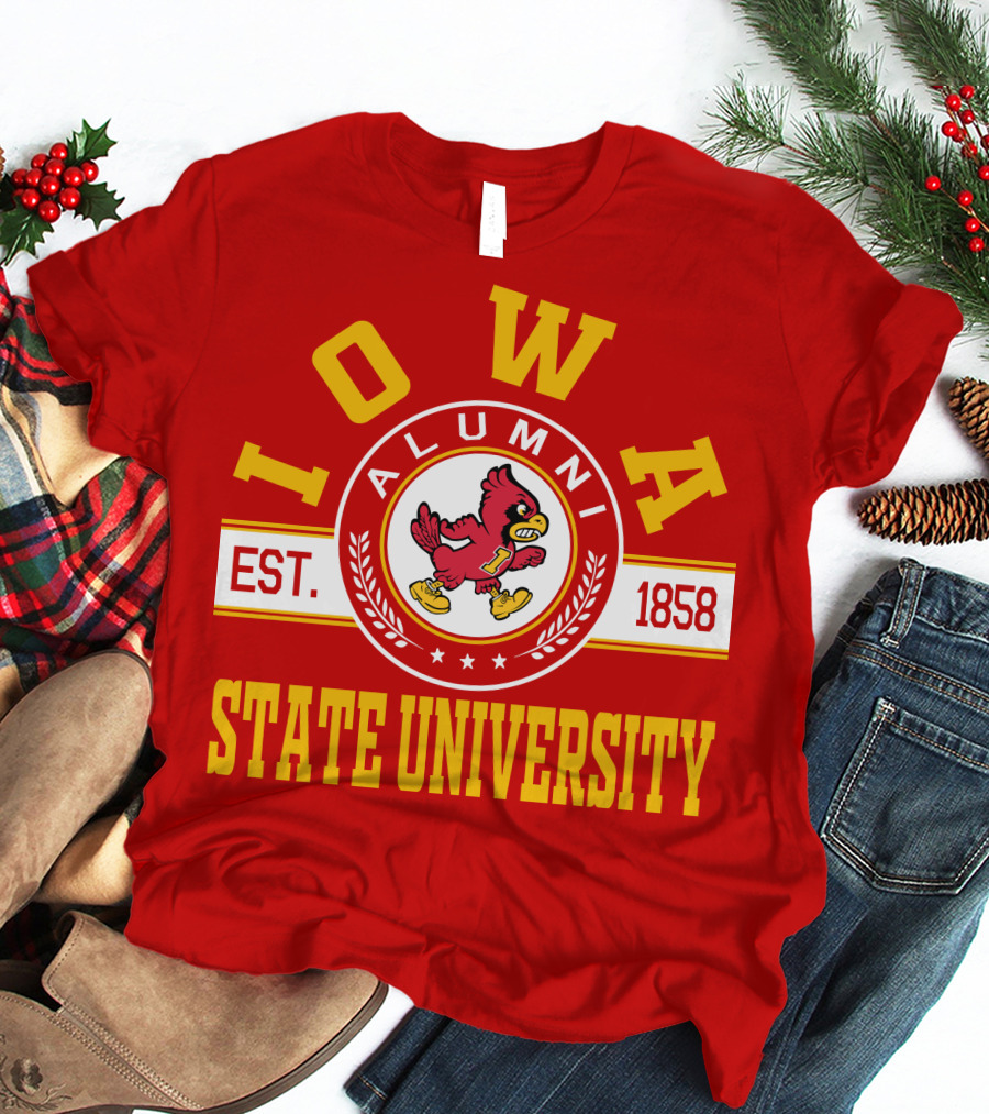 Iowa State University Alumni Est. 1858 T-Shirt