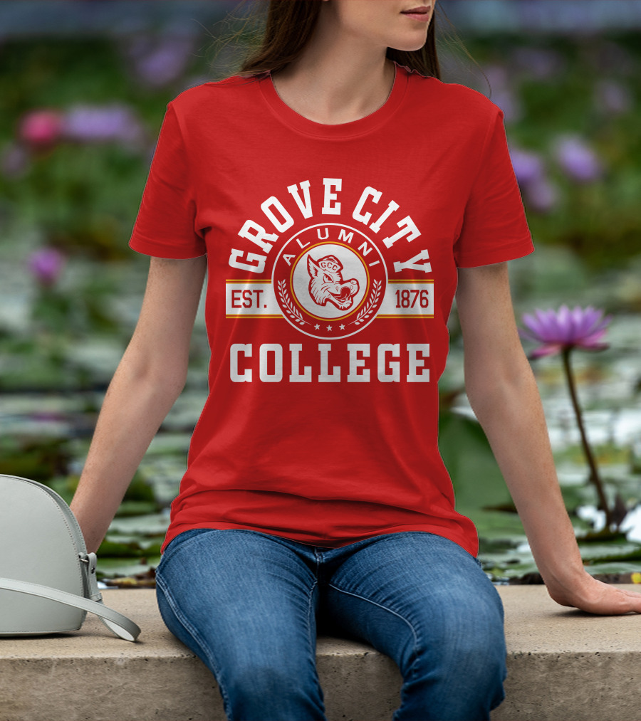 Grove City College Alumni Est. 1876 GCC T-Shirt