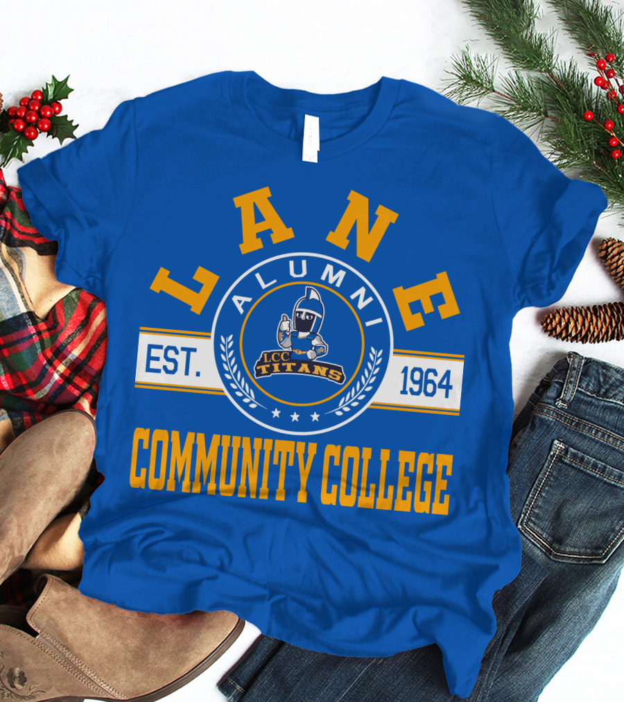 Lane Community College Alumni EST 1964 LCC Titans T-Shirt