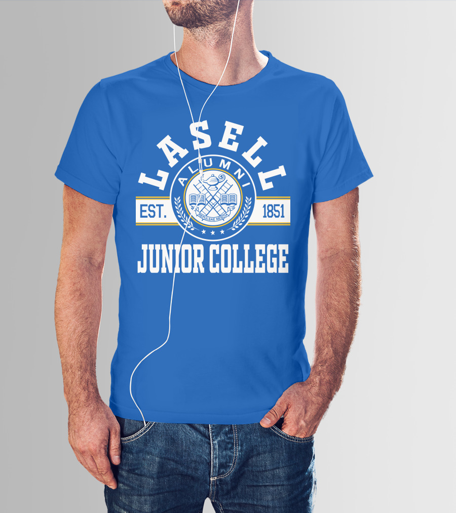 Lasell Junior College Alumni Est. 1851 Perissem Nece Fregerem T-Shirt