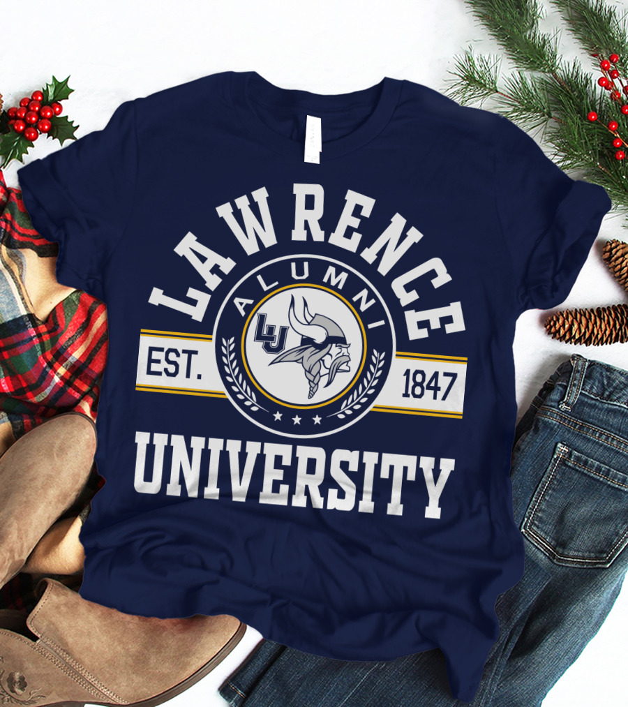 Lawrence University Alumni Est. 1847 Viking T-Shirt