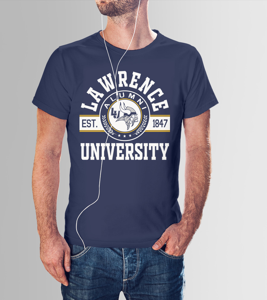 Lawrence University Alumni Est. 1847 Viking T-Shirt