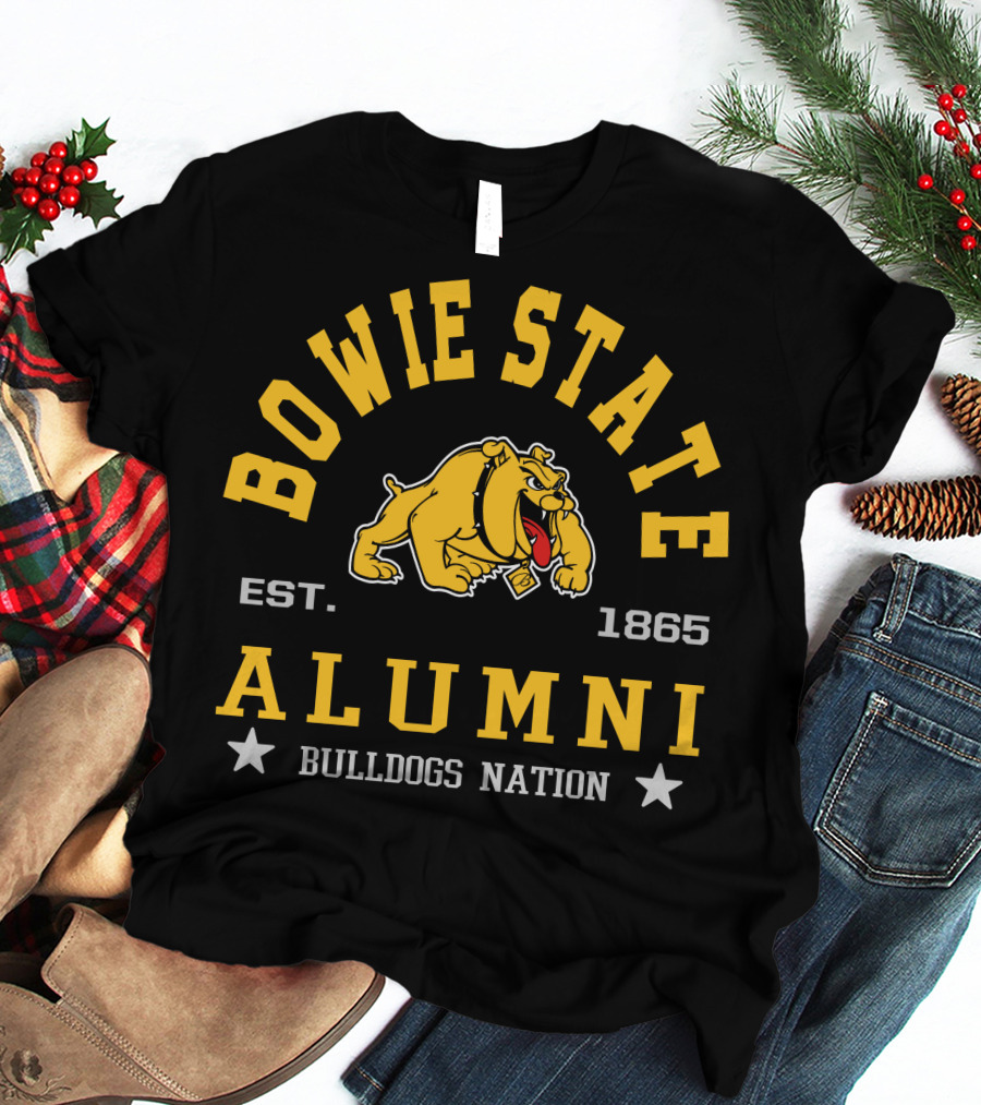 Bowie State Alumni Bulldogs Nation Est. 1865 T-Shirt