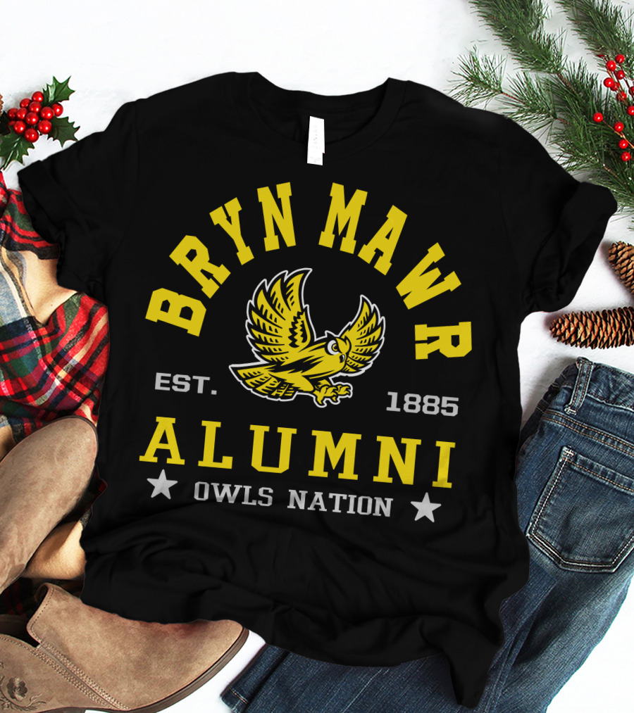 BRYN MAWR Alumni Owls Nation Est. 1885 T-Shirt