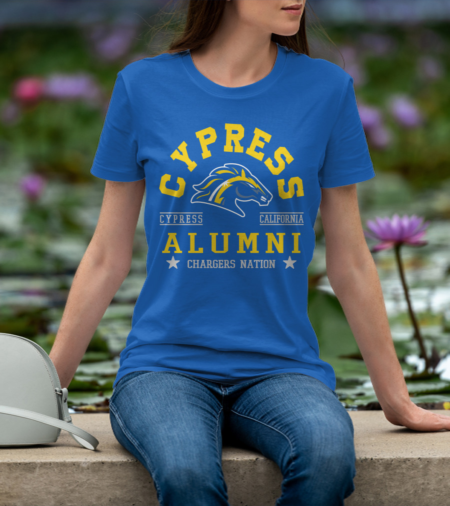 Cypress California Alumni Chargers Nation T-Shirt