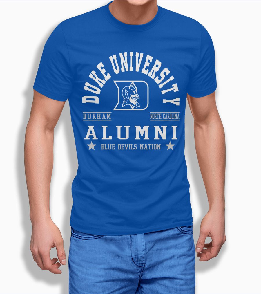 Duke University Alumni Durham North Carolina Blue Devils Nation T-Shirt
