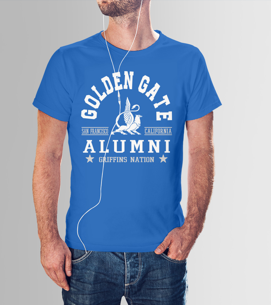 Golden Gate Alumni San Francisco California Griffins Nation T-Shirt