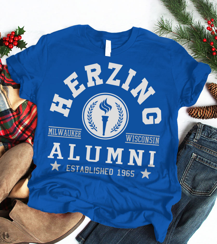Herzing Alumni Milwaukee Wisconsin Established 1965 T-Shirt