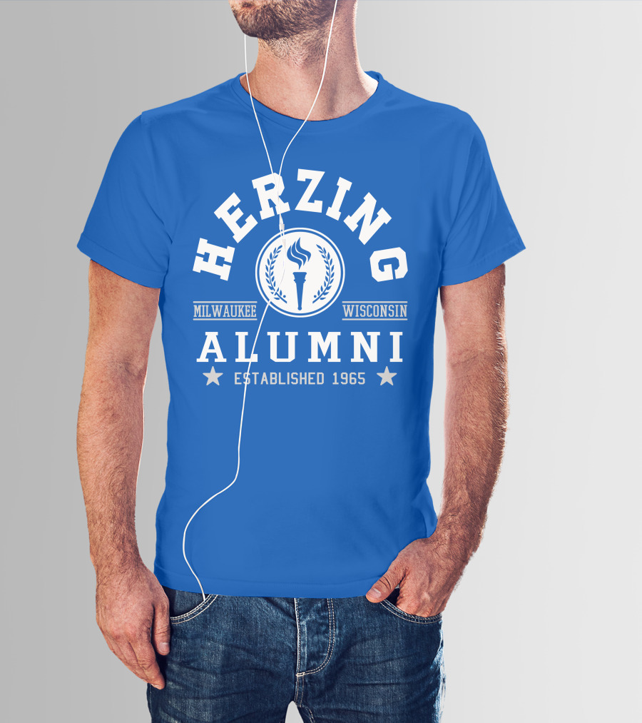 Herzing Alumni Milwaukee Wisconsin Established 1965 T-Shirt