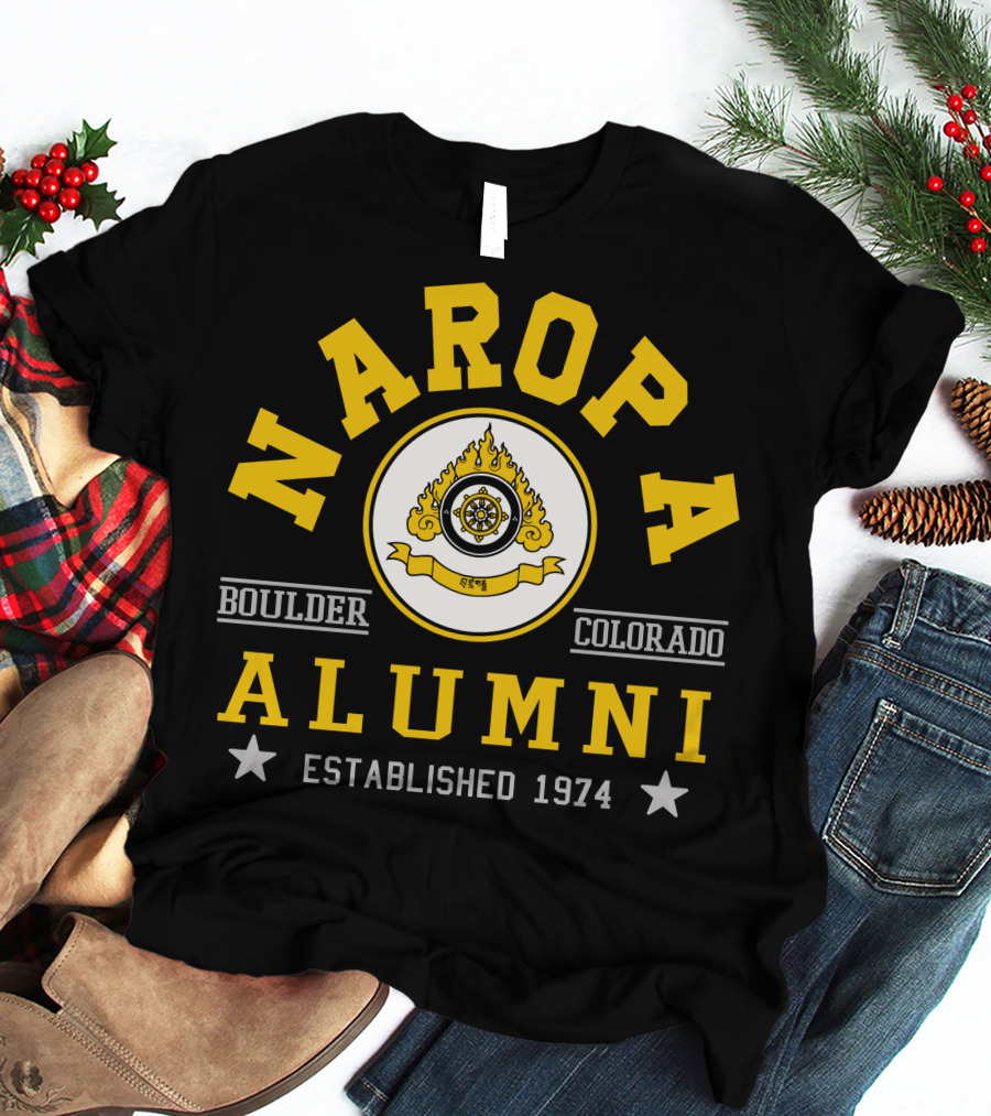 Naropa University Alumni Boulder Colorado Established 1974 T-Shirt
