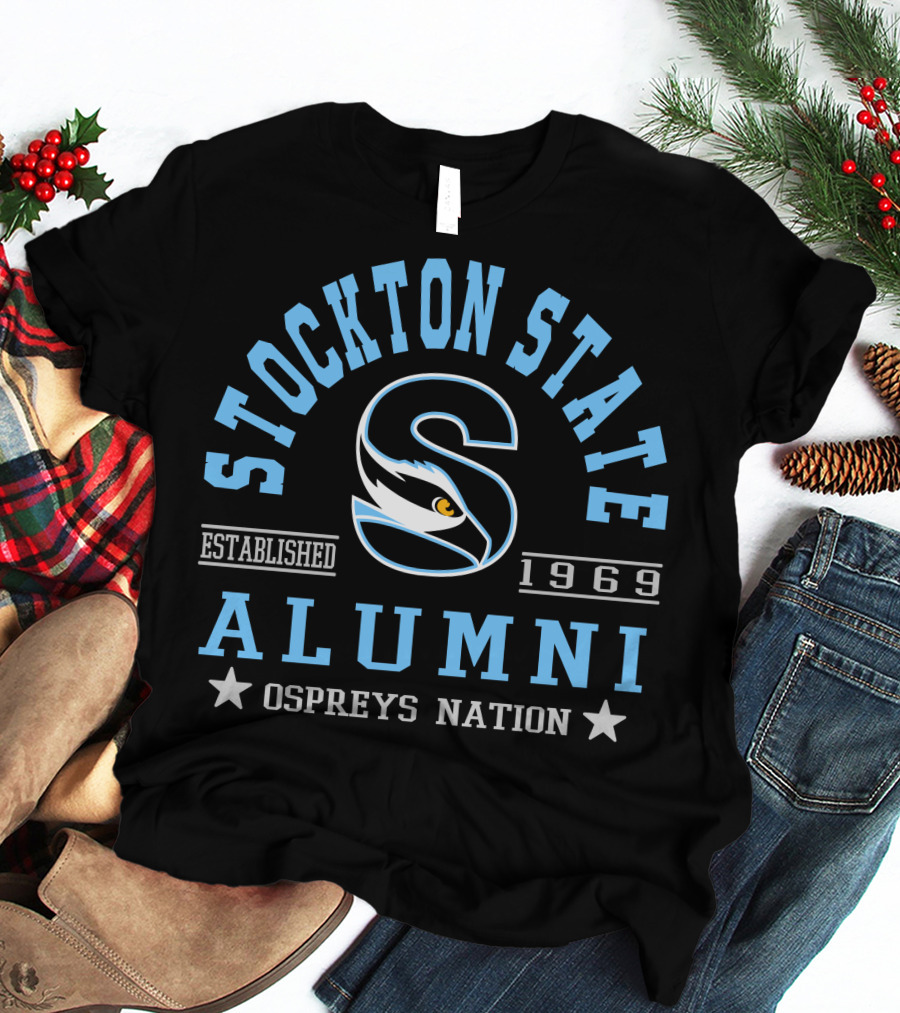 Stockton State Alumni Ospreys Nation Established 1969 T-Shirt
