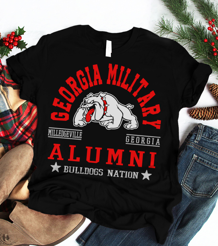 Georgia Military College Milledgeville Alumni Bulldogs Nation T-Shirt