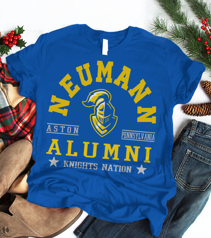 Neumann Alumni Knights Nation Aston Pennsylvania T-Shirt