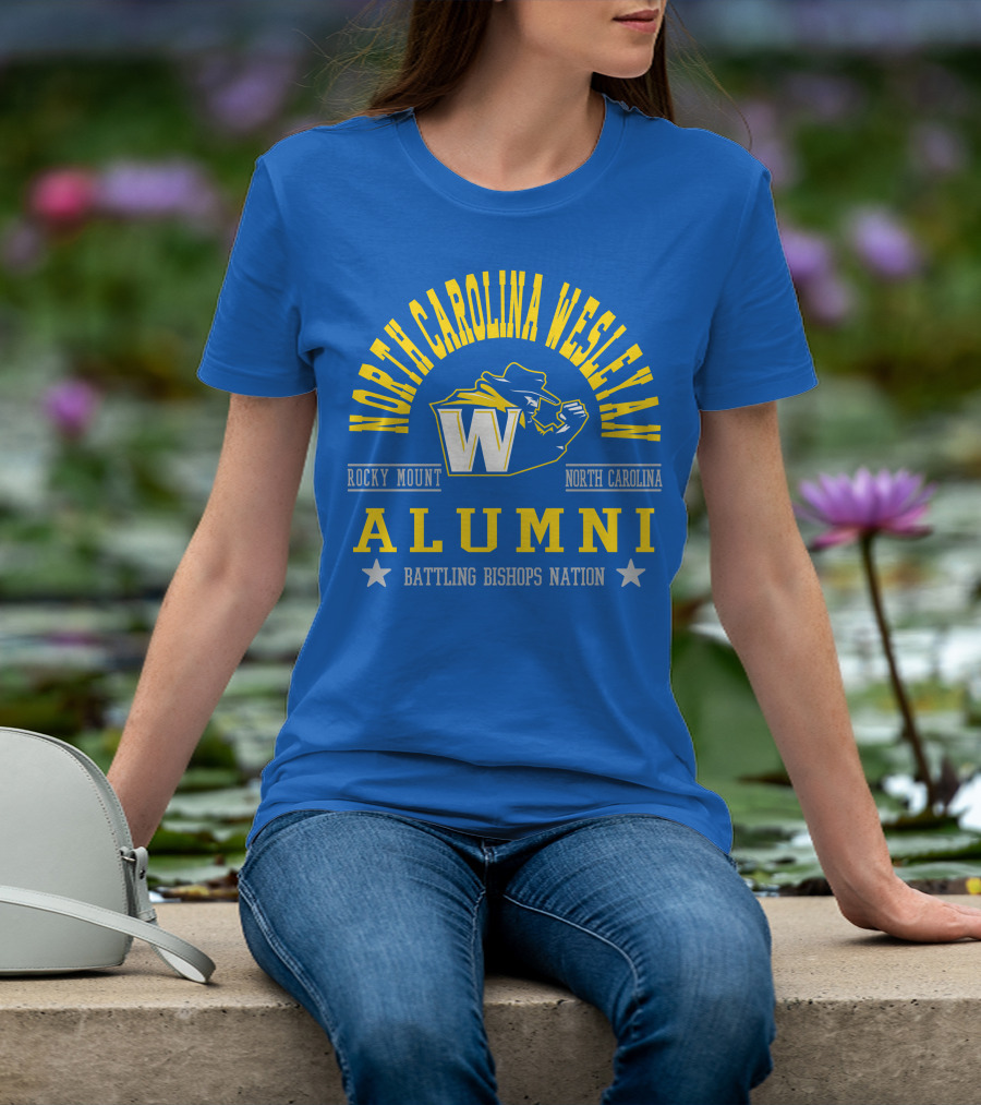 North Carolina Wesleyan Rocky Mount Alumni Battling Bishops Nation T-Shirt