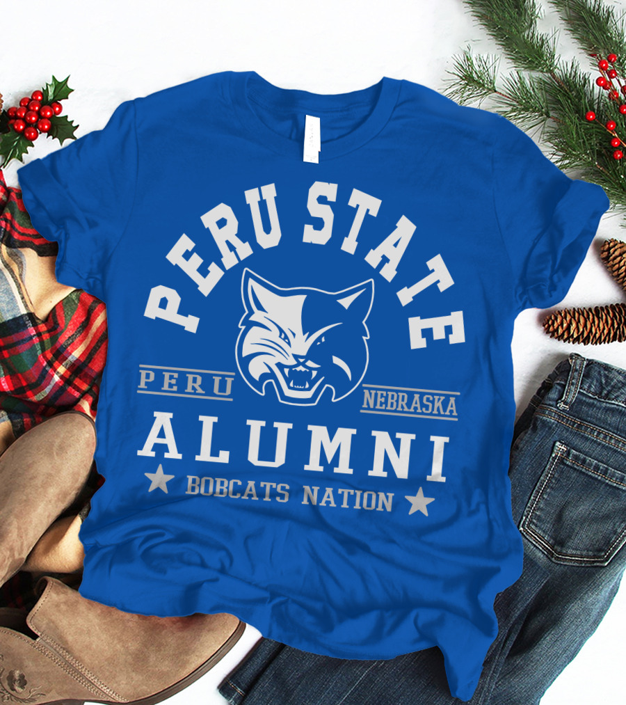 Peru State College Alumni Bobcats Nation Nebraska T-Shirt