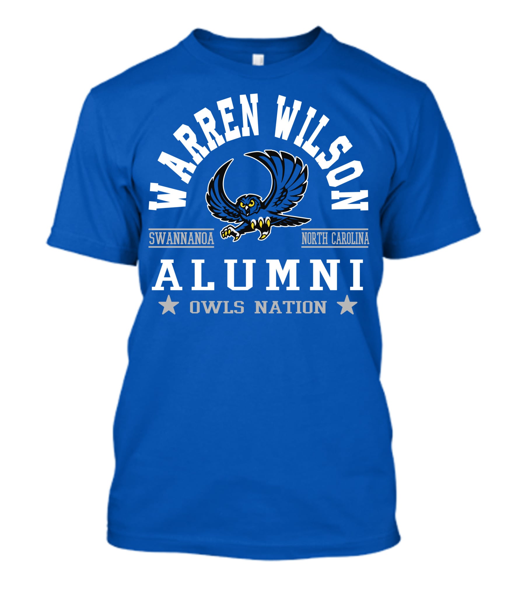 Warren Wilson College Alumni Owls Nation Swannanoa North Carolina T-Shirt