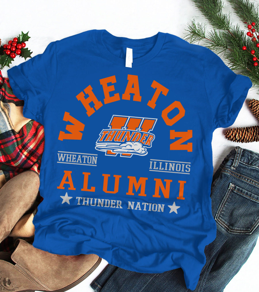 Wheaton Illinois Thunder Alumni Nation T-Shirt