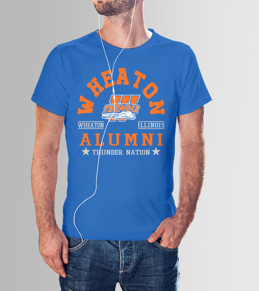 Wheaton Illinois Thunder Alumni Nation T-Shirt