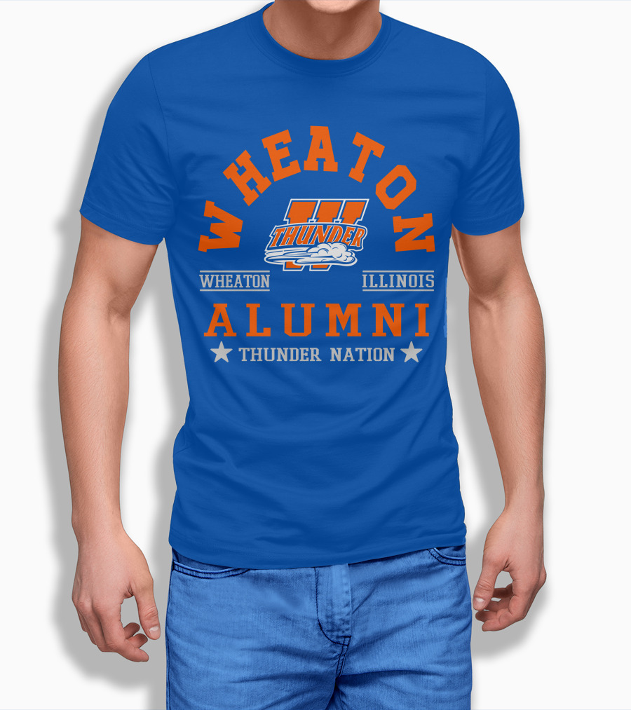 Wheaton Illinois Thunder Alumni Nation T-Shirt