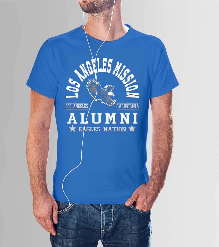 Los Angeles Mission California Alumni Eagles Nation T-Shirt
