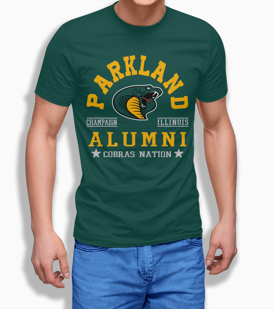 Parkland College Alumni Champaign Illinois Cobras Nation T-Shirt