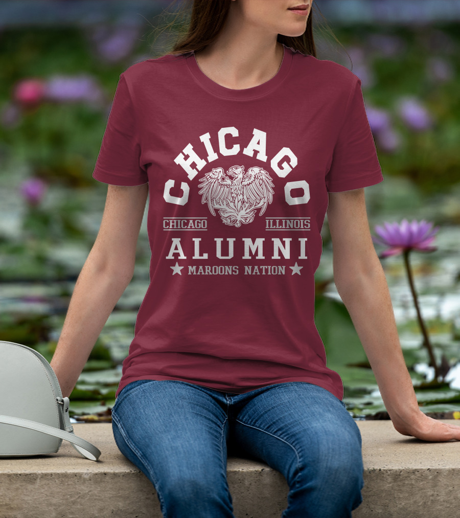 Chicago Illinois Alumni Maroons Nation T-Shirt