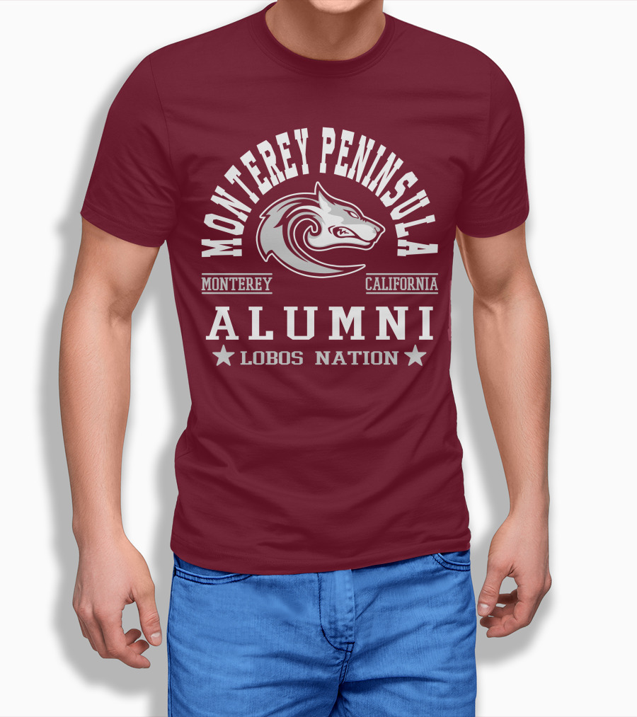 Monterey Peninsula College California Alumni Lobos Nation T-Shirt