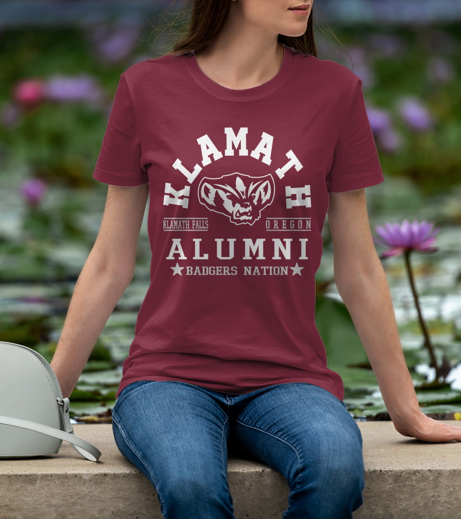 Klamath Falls Oregon Alumni Badgers Nation T-Shirt