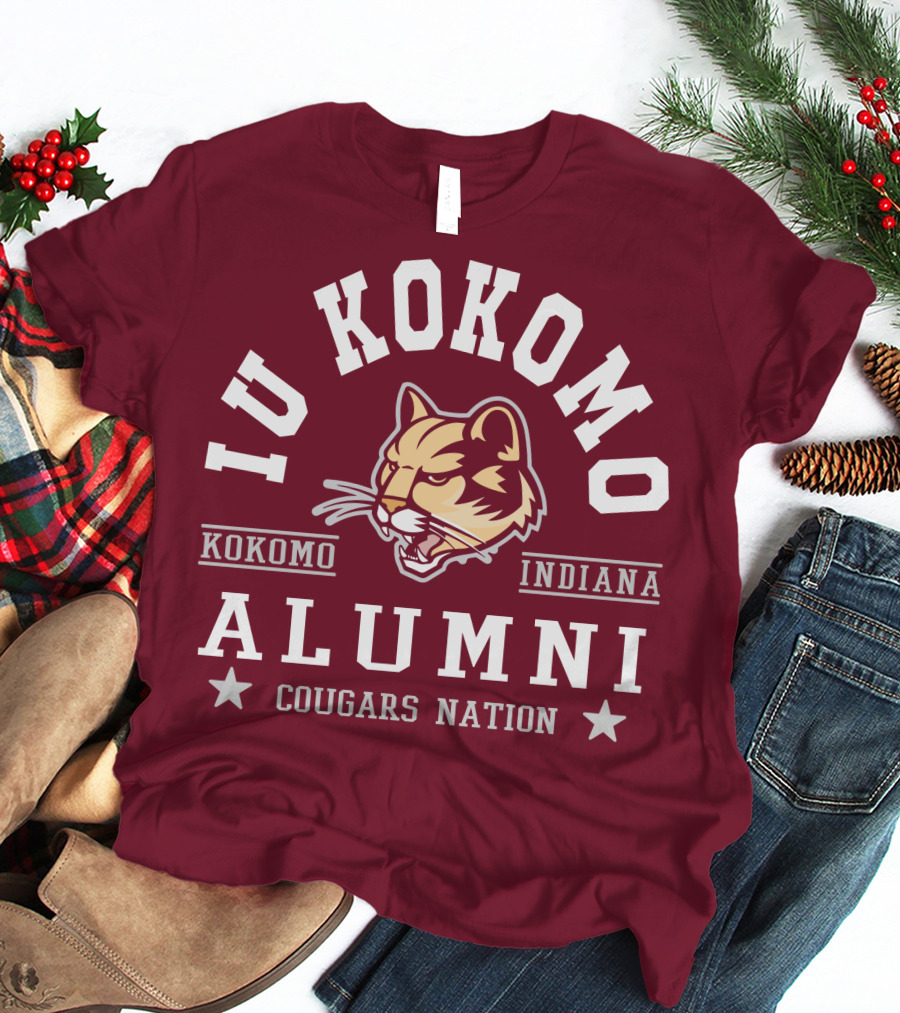 IU Kokomo Alumni Cougars Nation Kokomo Indiana T-Shirt