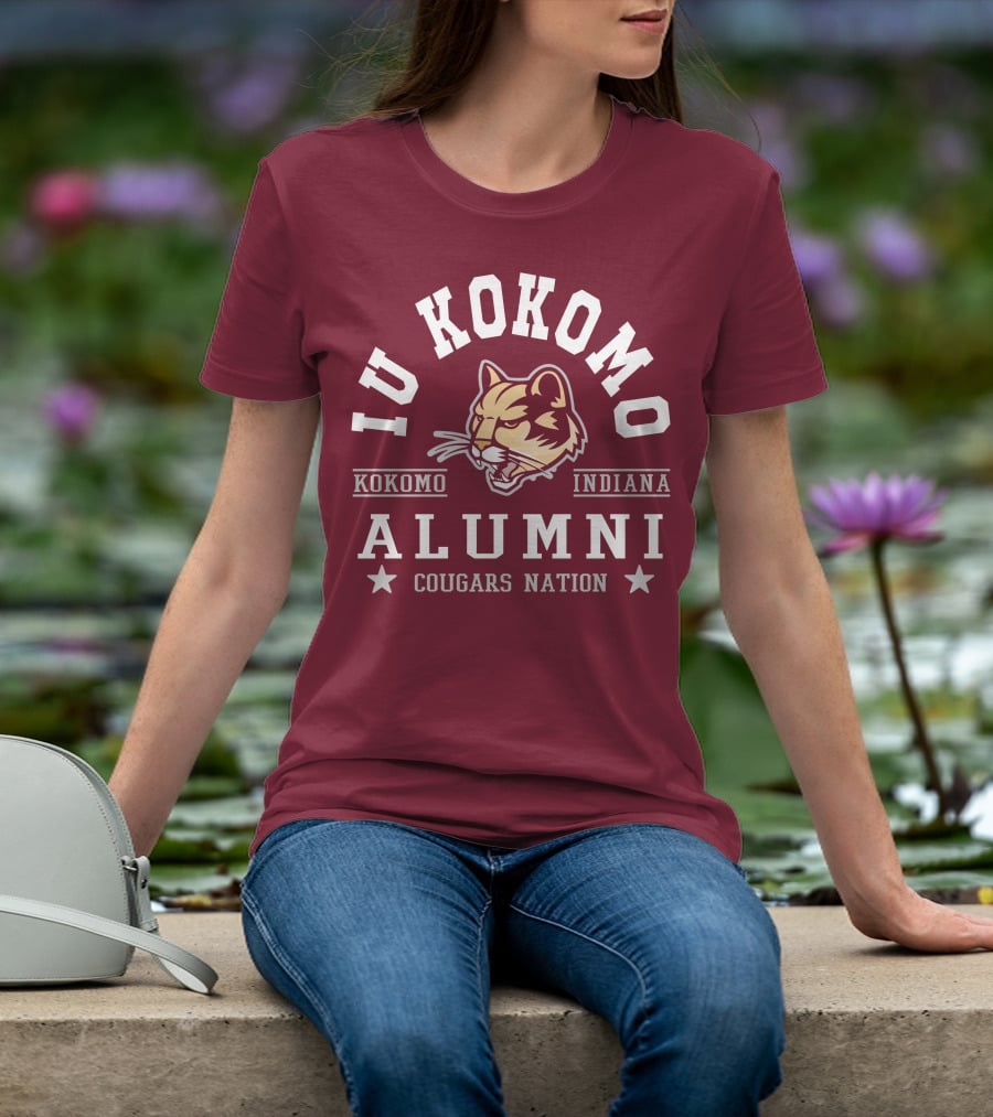 IU Kokomo Alumni Cougars Nation Kokomo Indiana T-Shirt