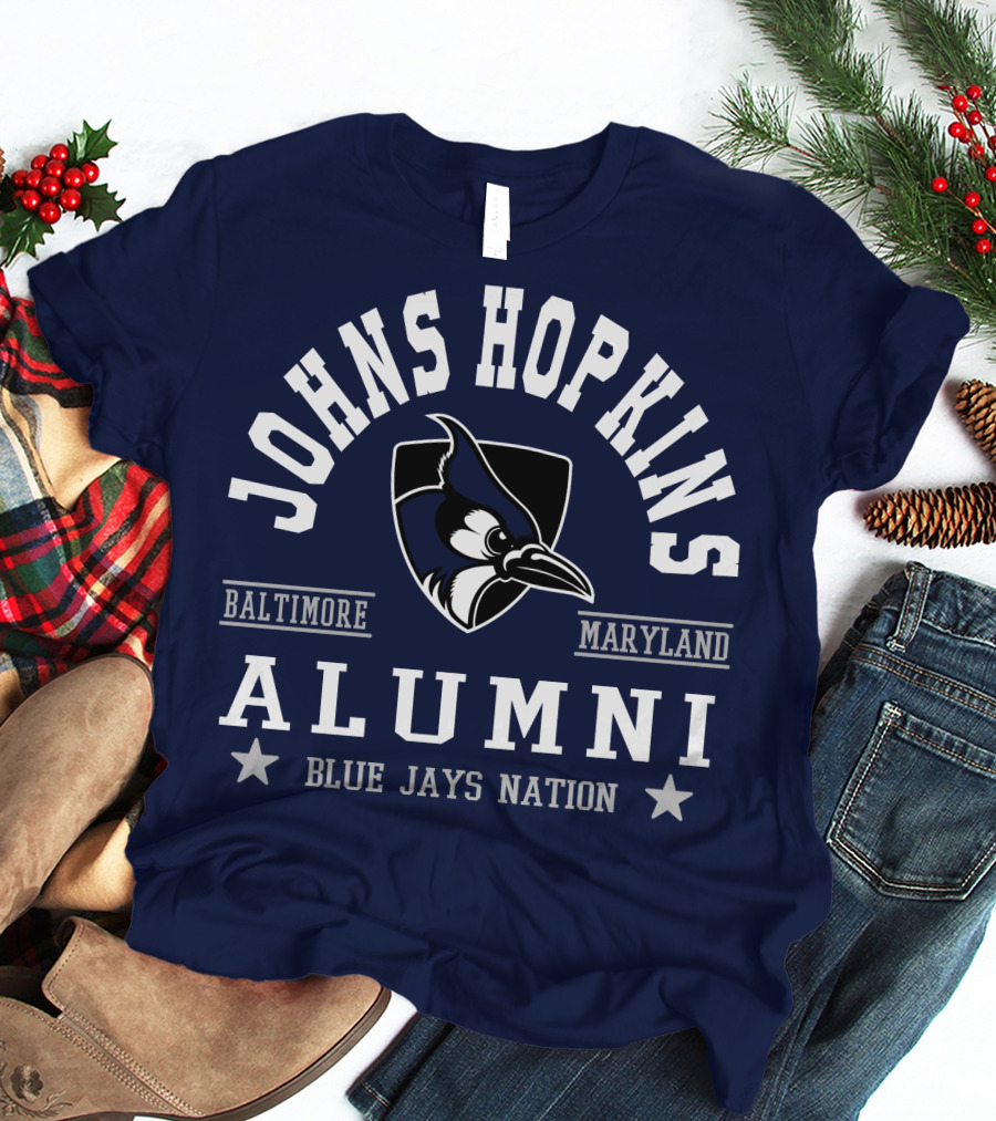 Johns Hopkins Alumni Blue Jays Nation Baltimore Maryland T-Shirt