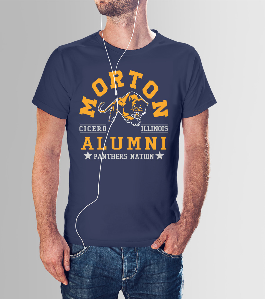 Morton College Alumni Cicero Illinois Panthers Nation T-Shirt