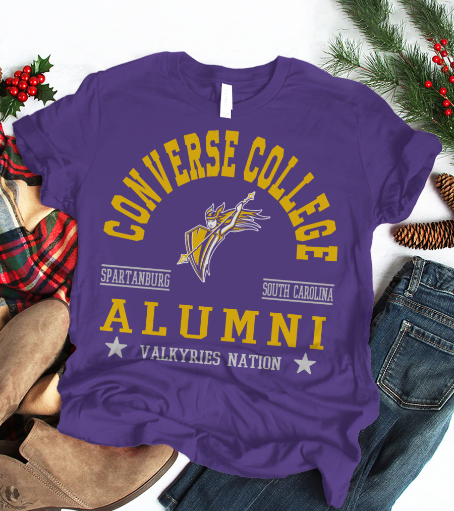 Converse College Alumni Valkyries Nation Spartanburg South Carolina T-Shirt