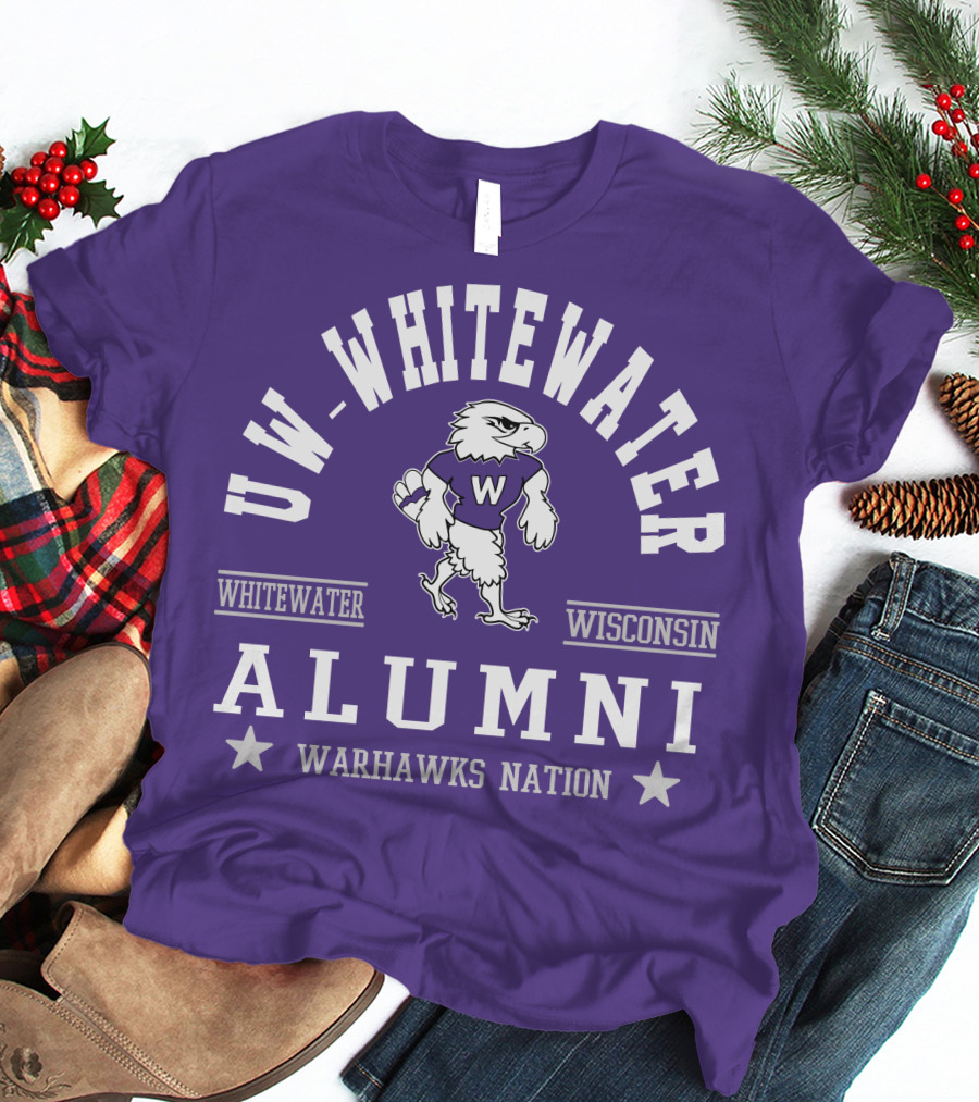 UW-Whitewater Wisconsin Alumni Warhawks Nation T-Shirt