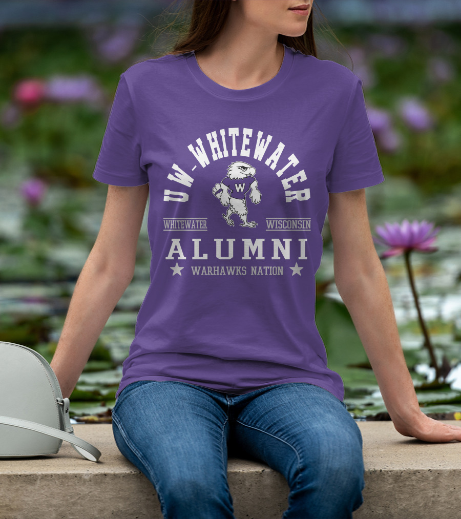 UW-Whitewater Wisconsin Alumni Warhawks Nation T-Shirt