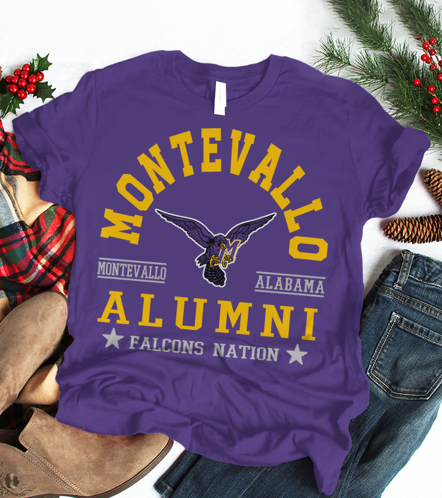 Montevallo Alabama Alumni Falcons Nation T-Shirt