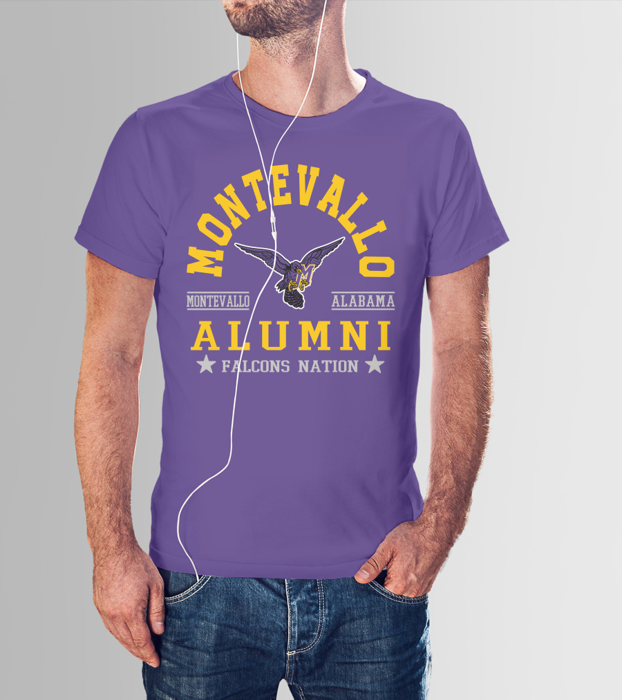 Montevallo Alabama Alumni Falcons Nation T-Shirt