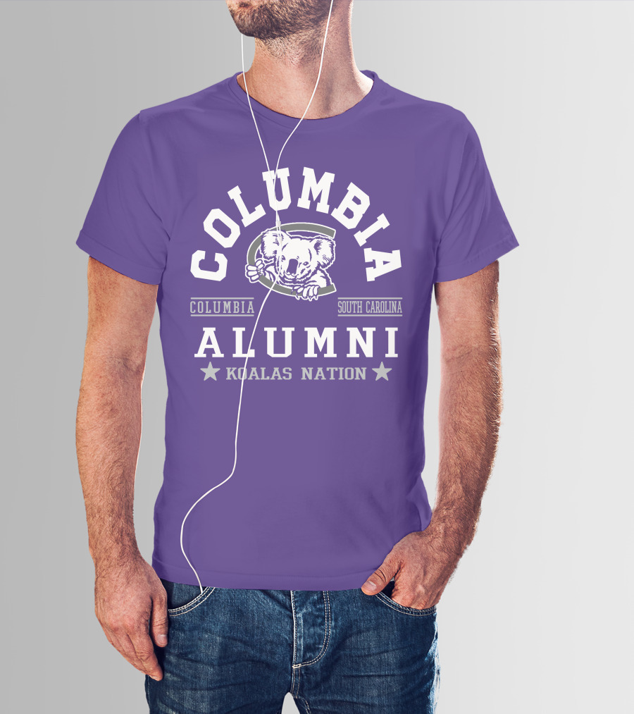 Columbia South Carolina Alumni Koalas Nation Columbia College T-Shirt