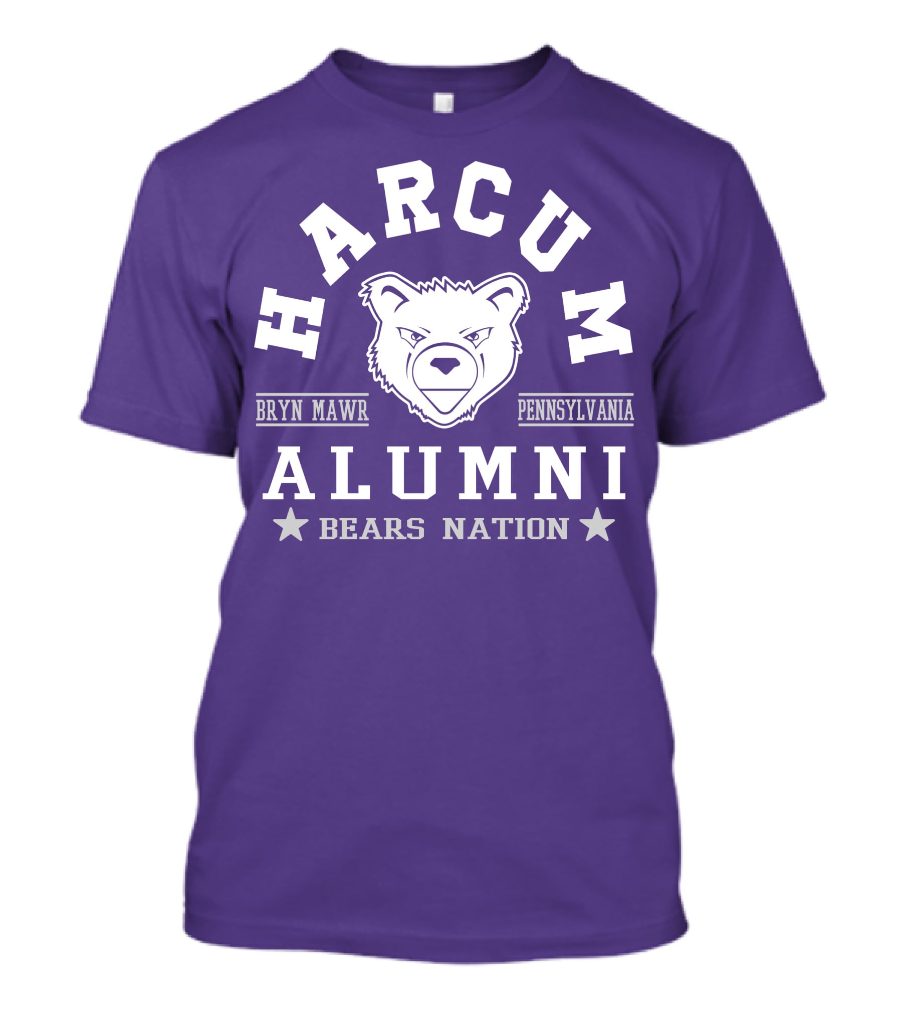 Harcum College Alumni Bears Nation Bryn Mawr Pennsylvania T-Shirt