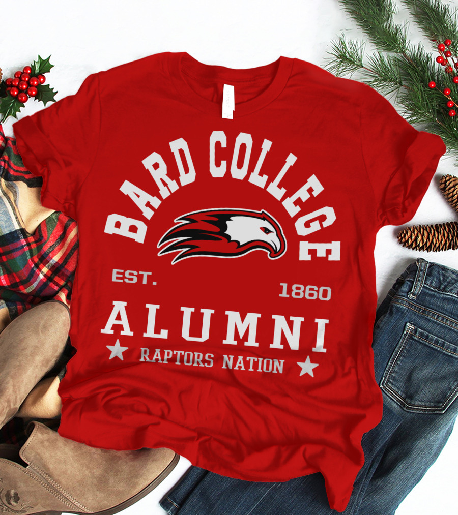 Bard College Alumni Est. 1860 Raptors Nation T-Shirt