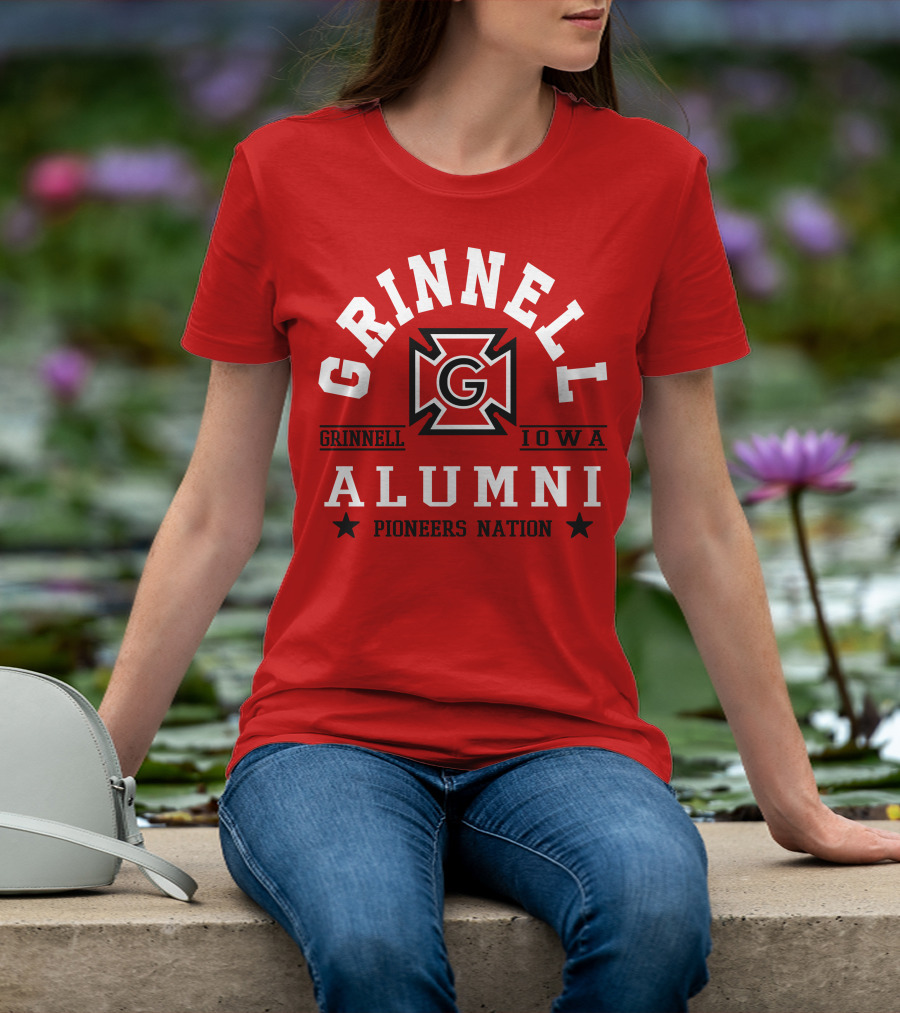 Grinnell Iowa Alumni Pioneers Nation T-Shirt