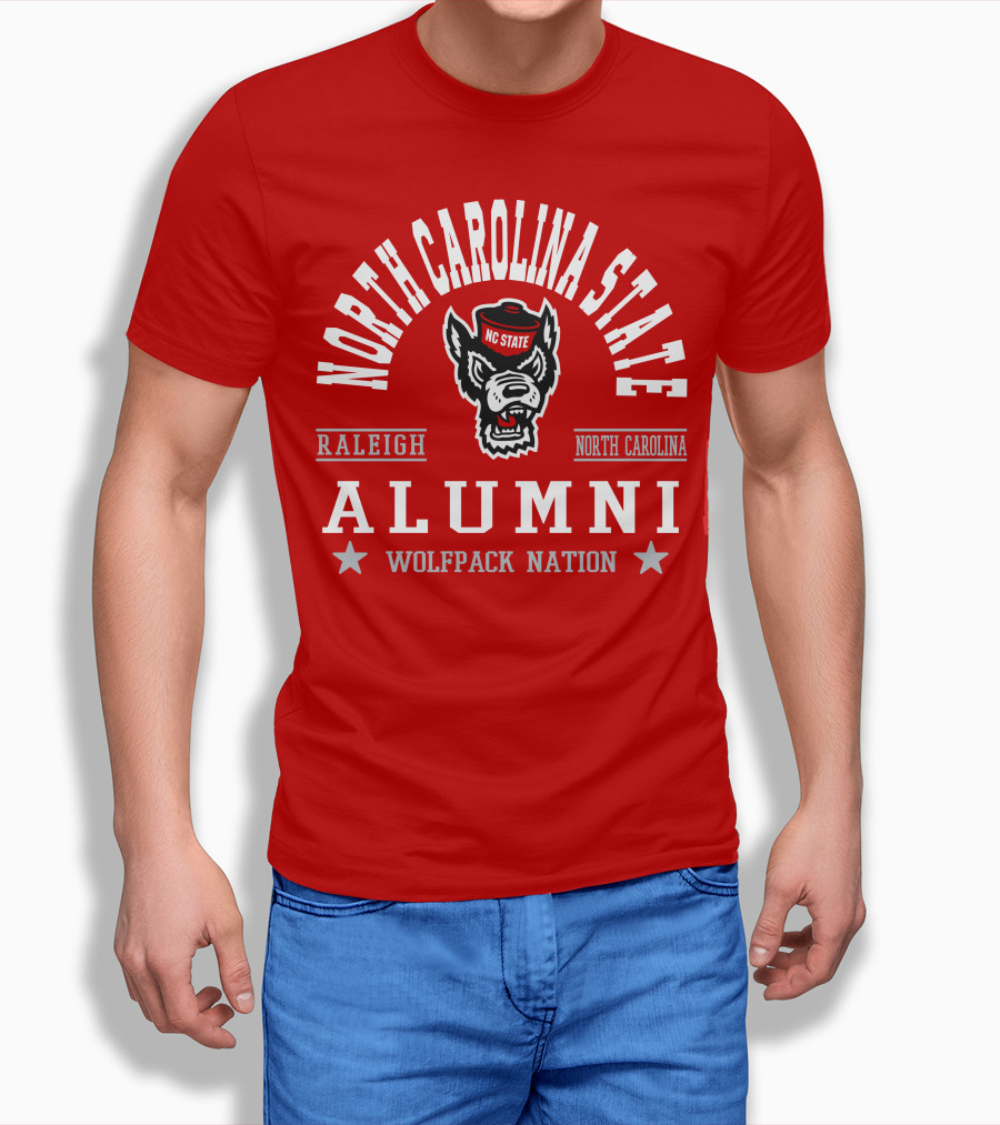 North Carolina State Alumni Wolfpack Nation Raleigh T-Shirt