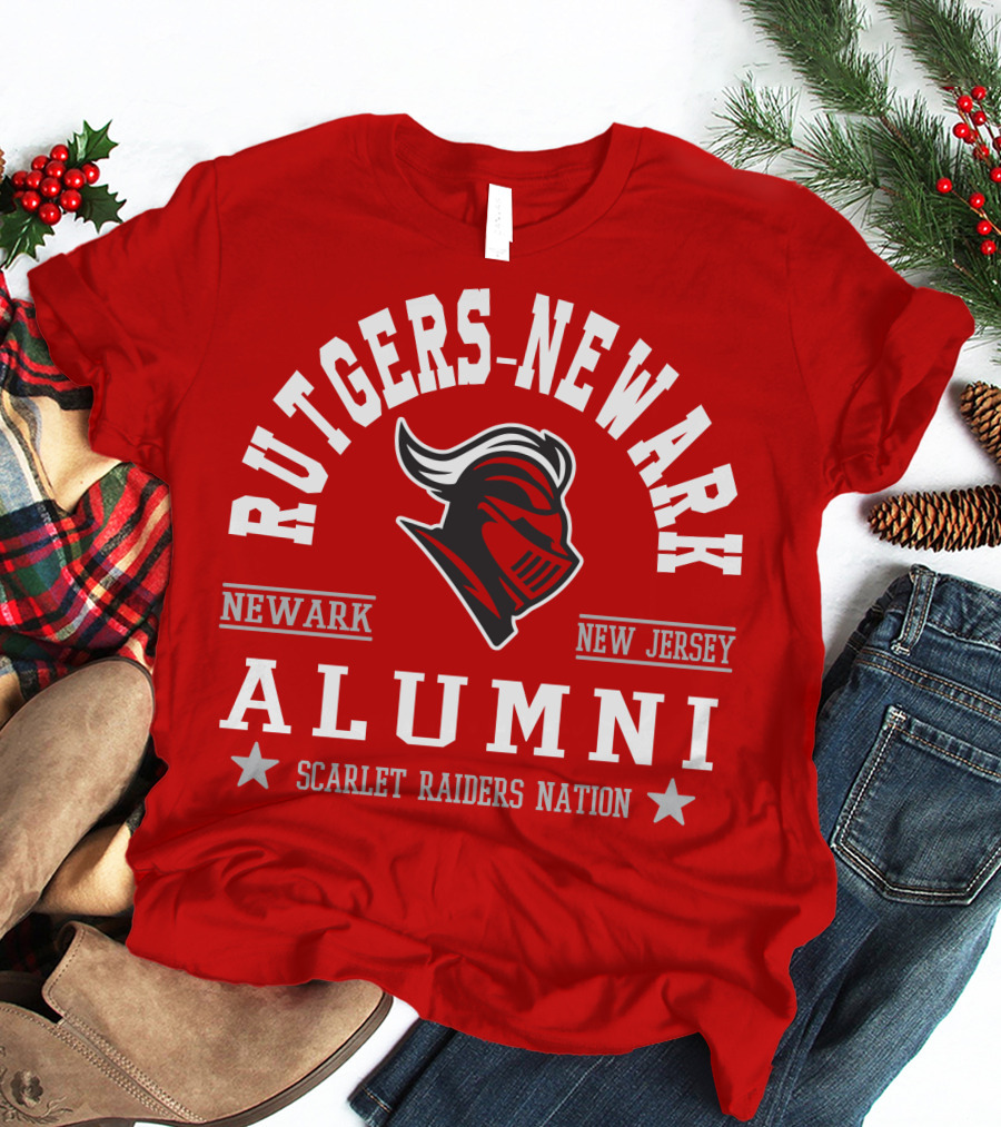 Rutgers-Newark Alumni Scarlet Raiders Nation Newark New Jersey T-Shirt