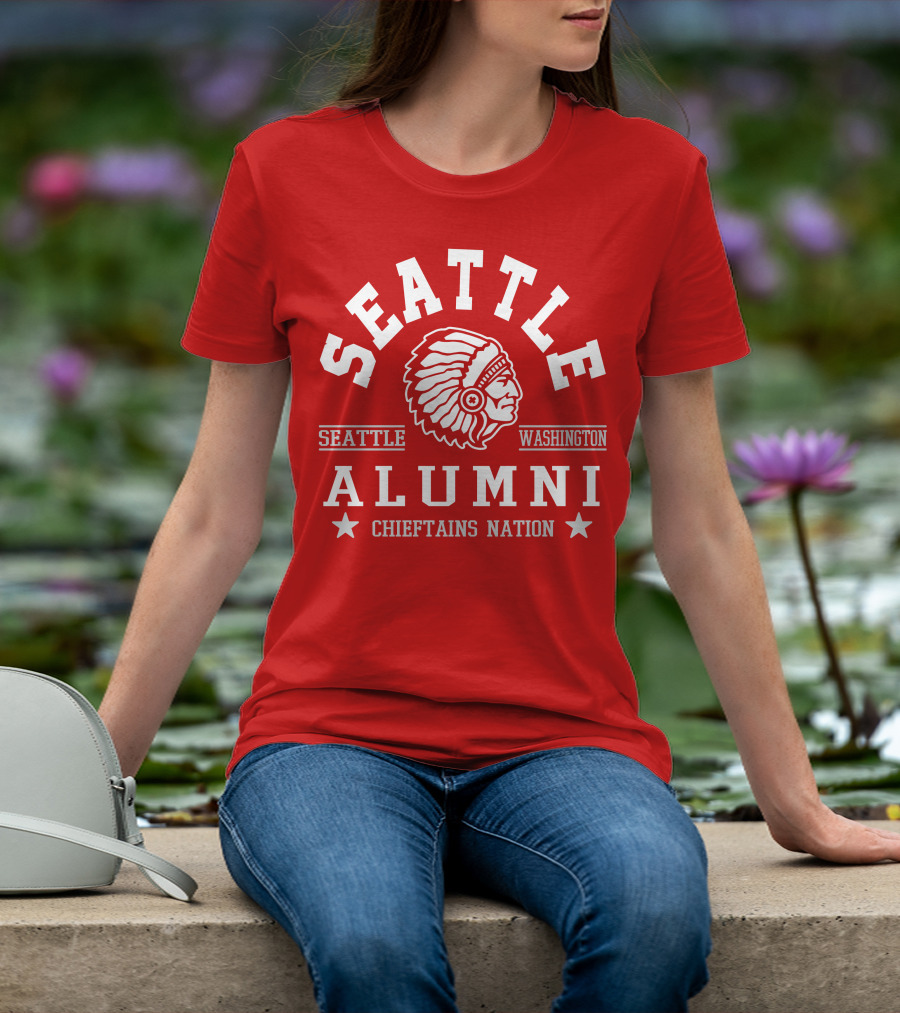 Seattle Washington Alumni Chieftains Nation T-Shirt