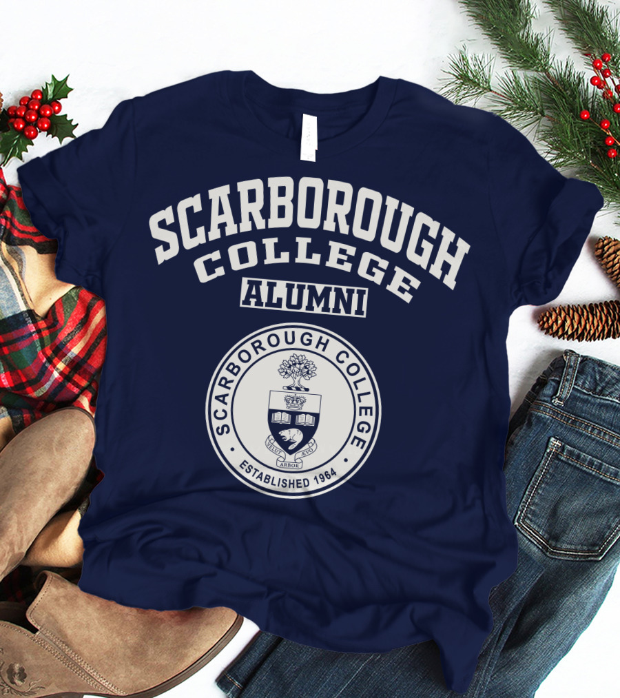 Scarborough College Alumni Established 1964 Crest T-Shirt