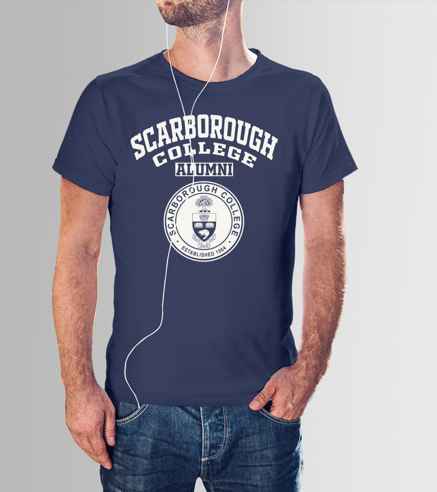 Scarborough College Alumni Established 1964 Crest T-Shirt