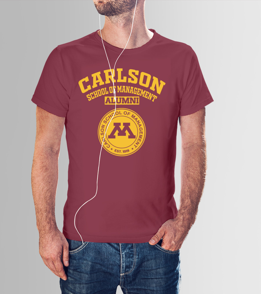 CARLSON SCHOOL OF MANAGEMENT ALUMNI EST. 1919 T-Shirt
