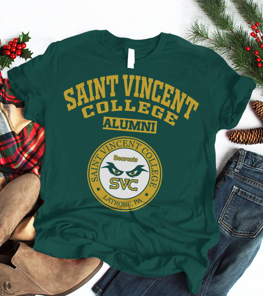 Saint Vincent College Alumni Bearcats SVC Latrobe PA T-Shirt