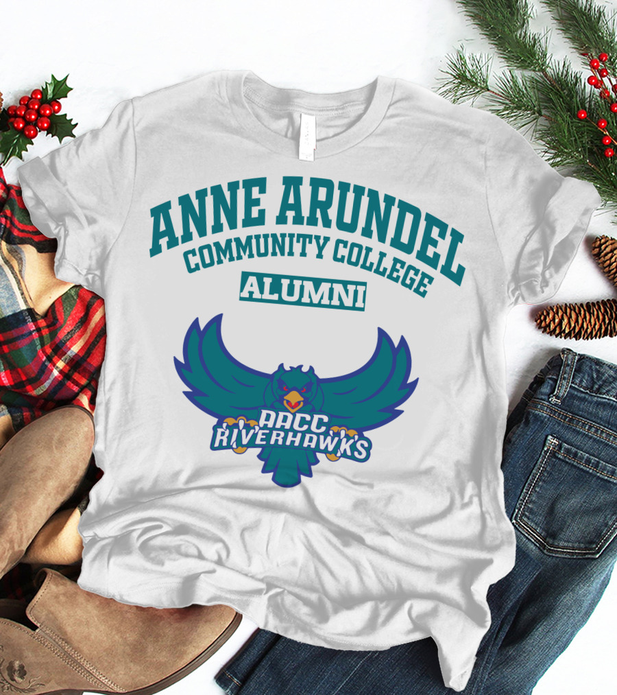 Anne Arundel Community College Alumni AACC Riverhawks T-Shirt